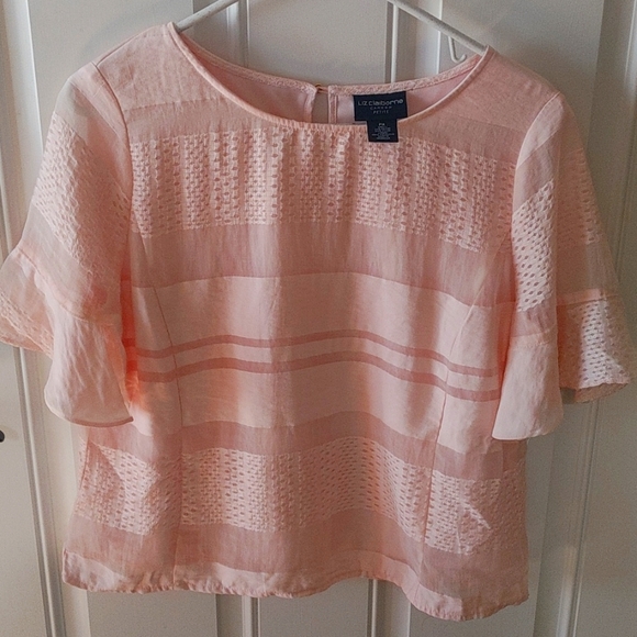 Liz Claiborne Pink Blouse - Picture 1 of 4